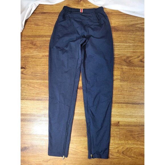 Tracksmith Size XS Mens Session Pants Track Jogger Zip Ankle Navy Blue - Picture 5 of 5